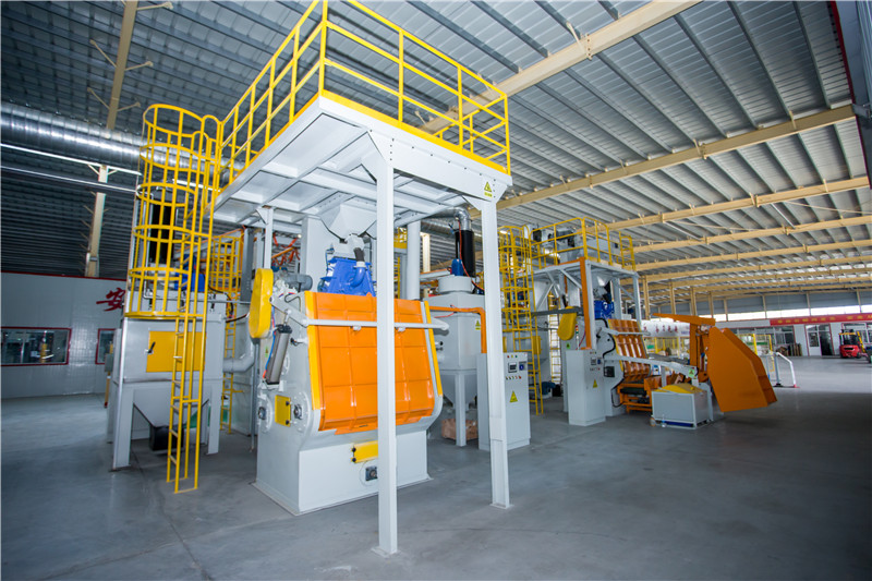 Tumble Blast Machine for Casting Part Surface Cleaning