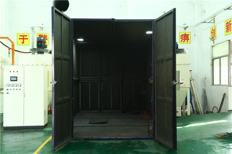 Sand Blasting Sand Room and Sand Blast Cabinet for Cleaning Casting Surface